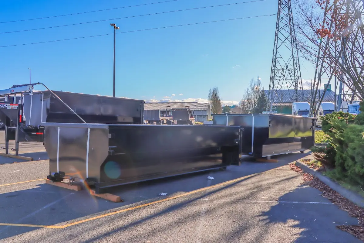 Professional dumpster rental and junk removal service in New Burlington